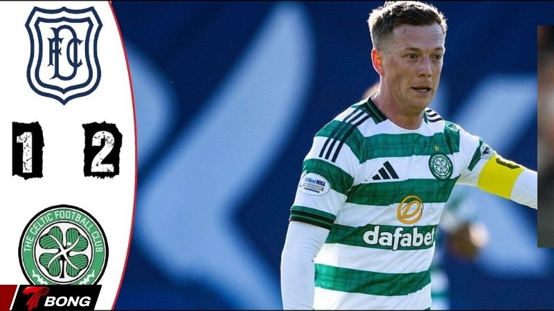 Celtic lội ngược dòng thắng Dundee 2-1